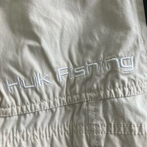 HUK men’s shorts! Good condition! Size Large